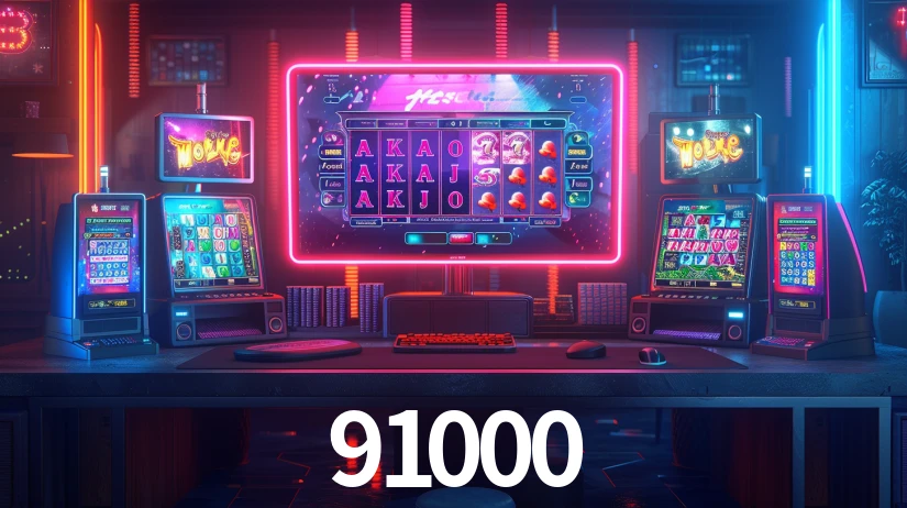91000: Jogos de Caça-Níqueis-Altas Recompensas, Roleta-Velocidade, Blackjack-Desafios Máximos